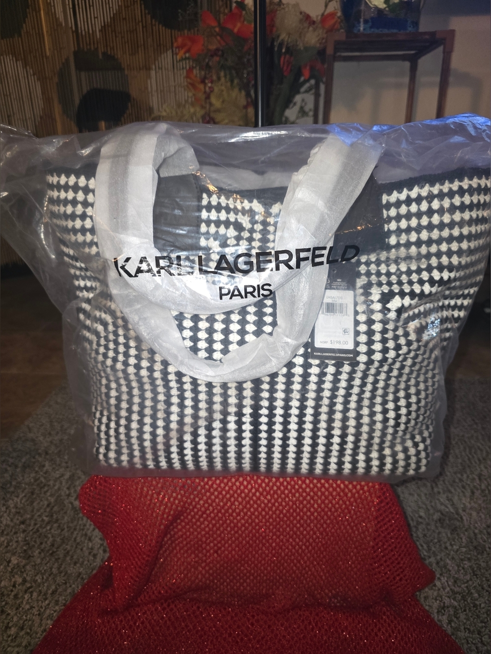 NWT Karl Lagerfeld Paris Henriette Tote - Picture 10 of 10